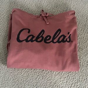 Cabela's Dusty Rose Sweatshirt